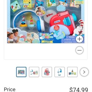 Dr. Seuss Story Dream Machine - Blue and Red